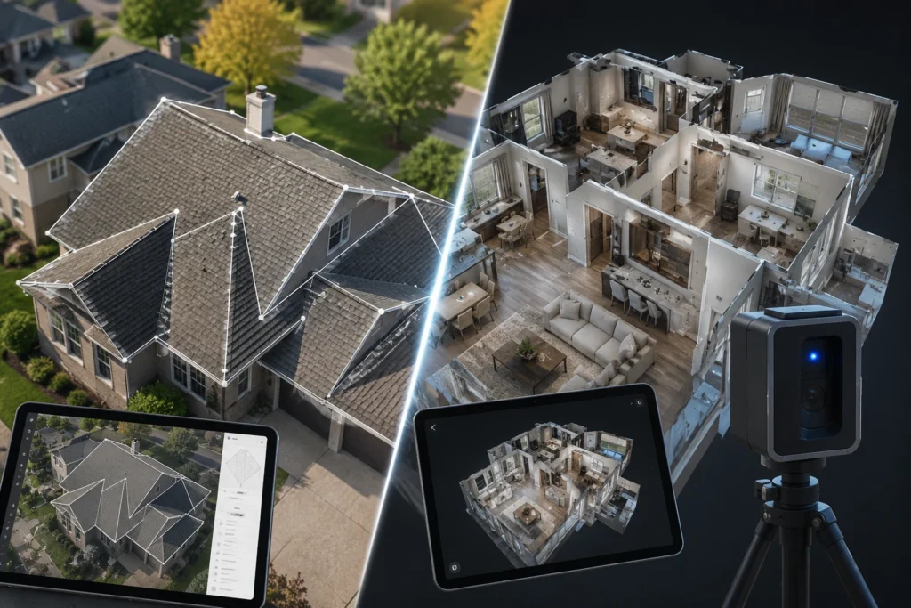 EagleView vs Matterport for Insurance Claims 2