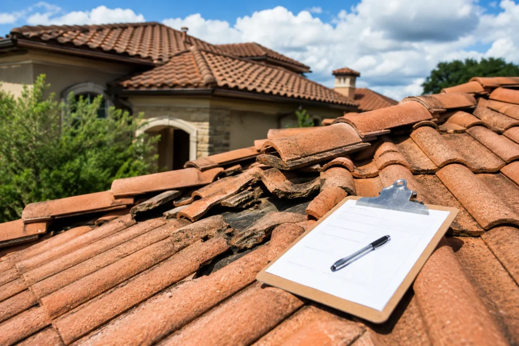 Tile Roof Insurance Appraisal in Texas 2